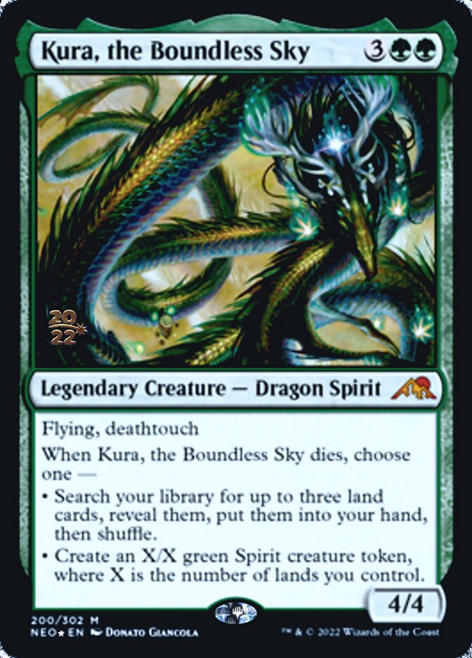 Kura, the Boundless Sky [Kamigawa: Neon Dynasty Prerelease Promos] | Mega City Incorporated