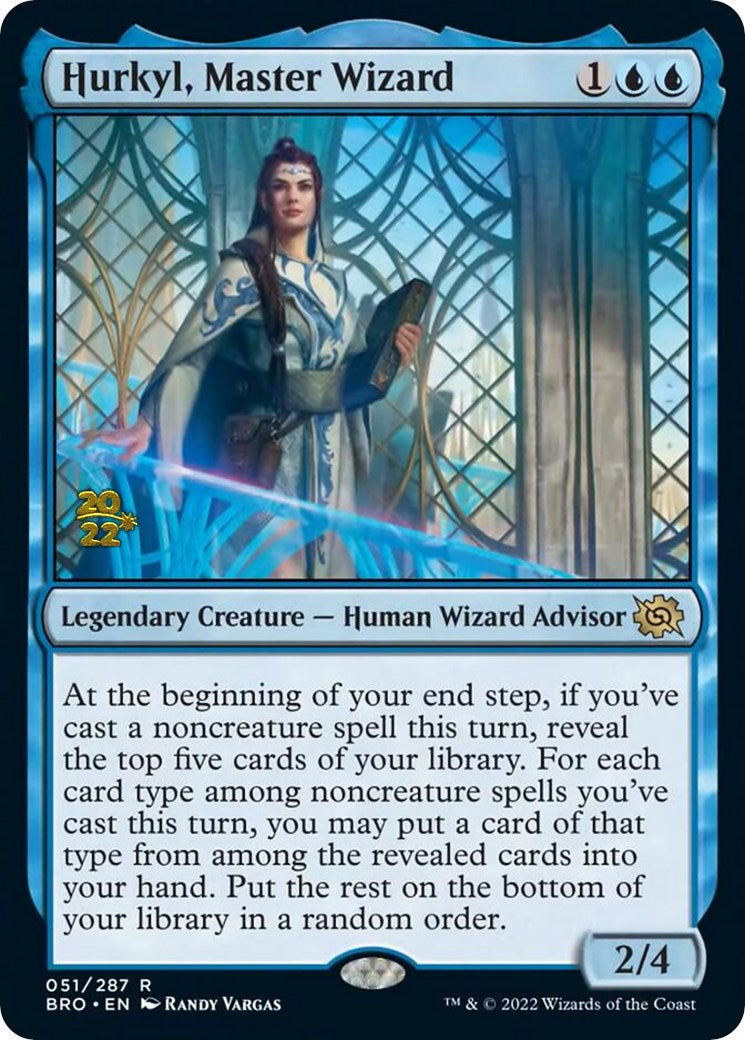 Hurkyl, Master Wizard [The Brothers' War: Prerelease Promos] | Mega City Incorporated