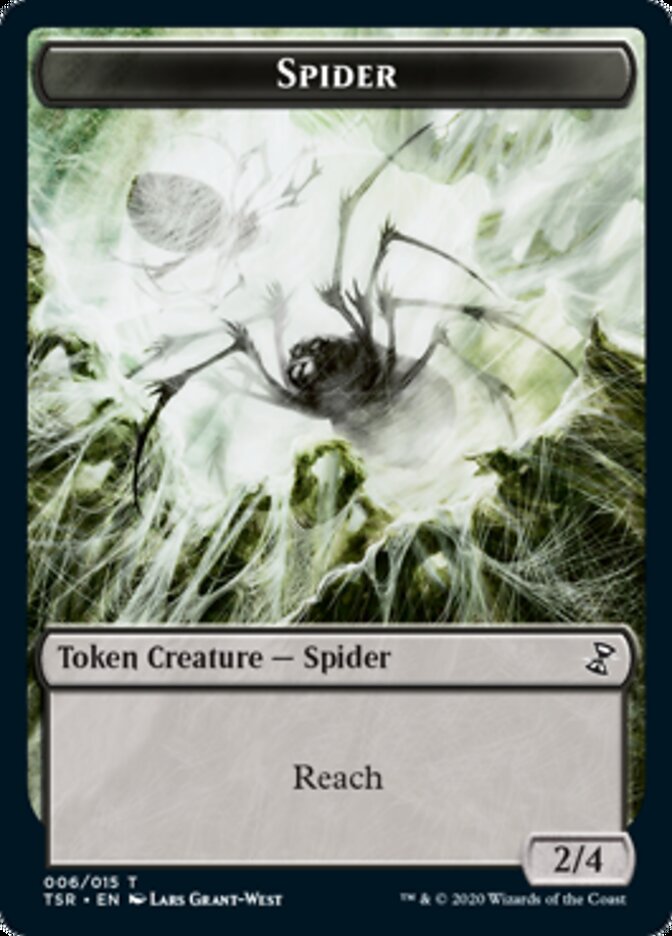 Spider Token [Time Spiral Remastered Tokens] | Mega City Incorporated