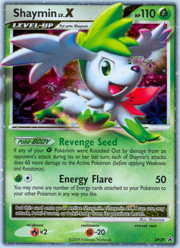 Shaymin LV.X (DP39) [Diamond & Pearl: Black Star Promos] | Mega City Incorporated