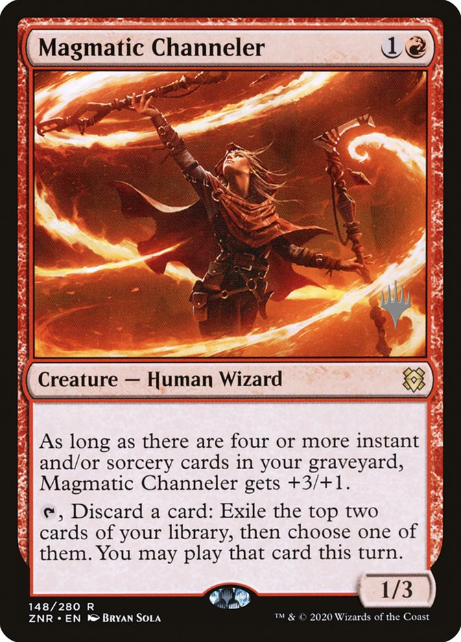 Magmatic Channeler (Promo Pack) [Zendikar Rising Promos] | Mega City Incorporated