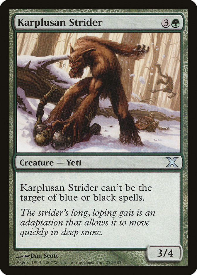 Karplusan Strider [Tenth Edition] | Mega City Incorporated