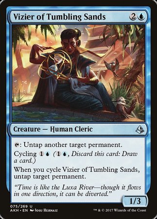 Vizier of Tumbling Sands [Amonkhet] | Mega City Incorporated