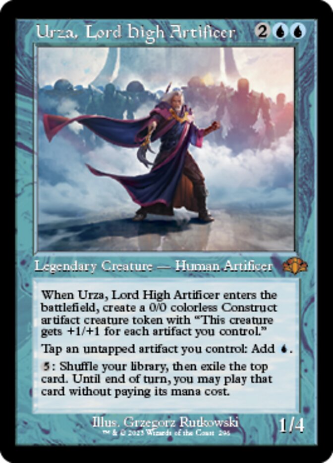 Urza, Lord High Artificer (Retro) [Dominaria Remastered] | Mega City Incorporated