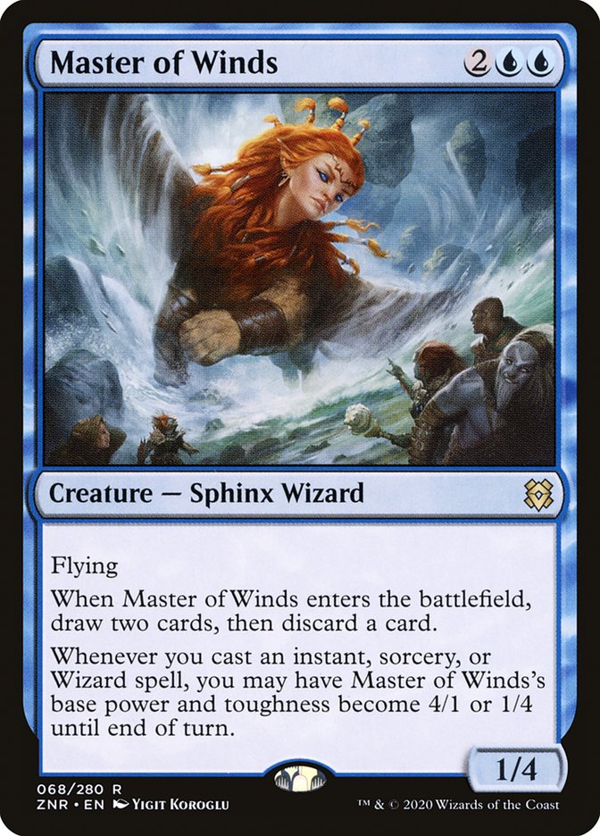 Master of Winds [Zendikar Rising] | Mega City Incorporated