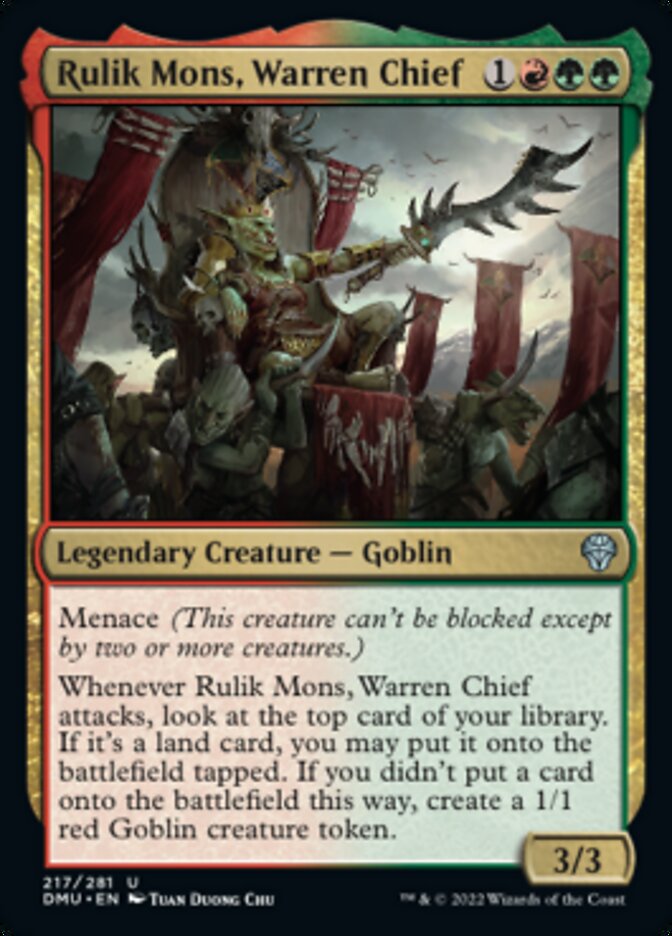 Rulik Mons, Warren Chief [Dominaria United] | Mega City Incorporated