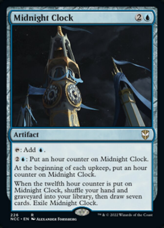 Midnight Clock [Streets of New Capenna Commander] | Mega City Incorporated