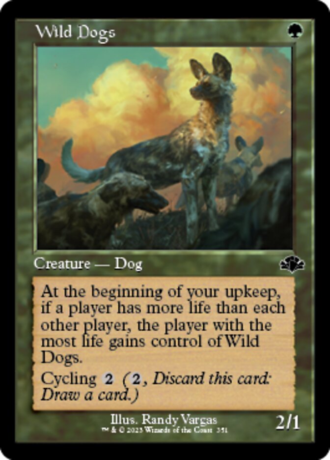 Wild Dogs (Retro) [Dominaria Remastered] | Mega City Incorporated