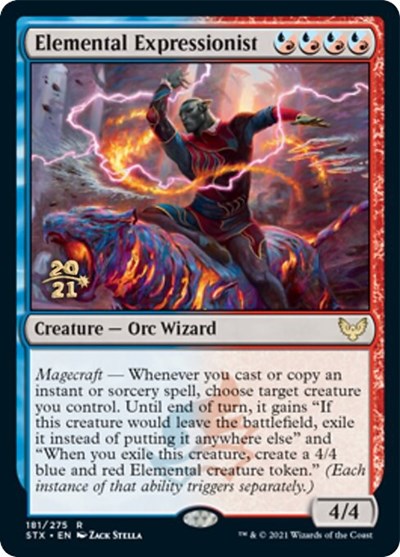 Elemental Expressionist [Strixhaven: School of Mages Prerelease Promos] | Mega City Incorporated