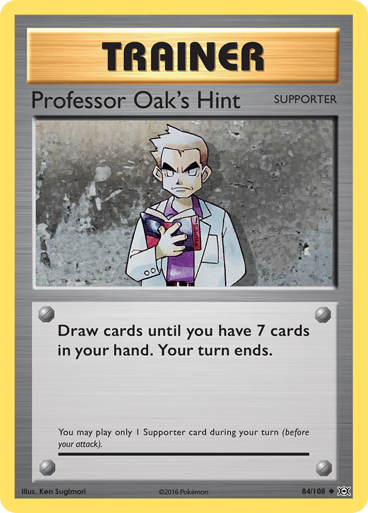 Professor Oak's Hint (84/108) [XY: Evolutions] | Mega City Incorporated