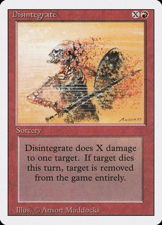 Disintegrate [Revised Edition] | Mega City Incorporated