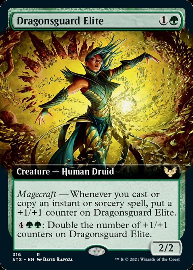 Dragonsguard Elite (Extended) [Strixhaven: School of Mages] | Mega City Incorporated