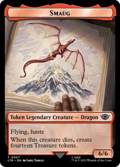 Food (09) // Smaug Double-Sided Token [The Lord of the Rings: Tales of Middle-Earth Tokens] | Mega City Incorporated