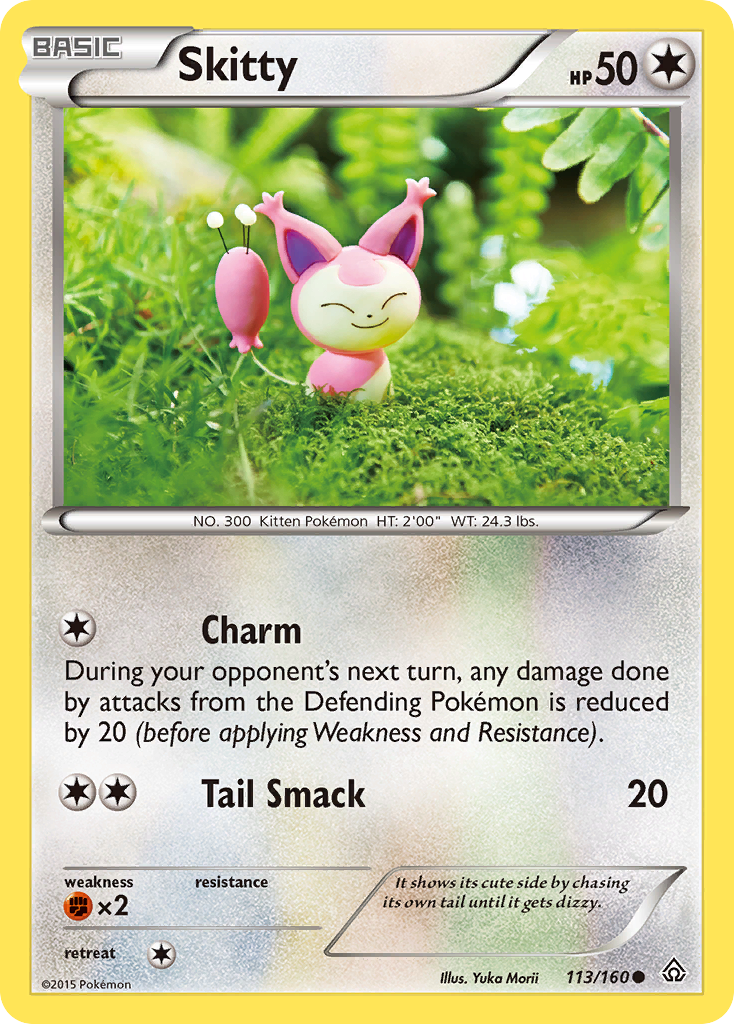 Skitty (113/160) [XY: Primal Clash] | Mega City Incorporated