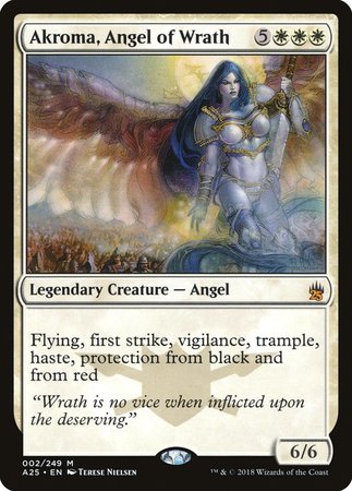 Akroma, Angel of Wrath [Masters 25] | Mega City Incorporated