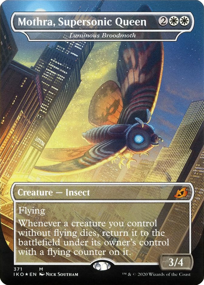 Luminous Broodmoth - Mothra, Supersonic Queen (Godzilla Series) [Ikoria: Lair of Behemoths] | Mega City Incorporated
