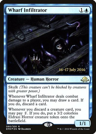 Wharf Infiltrator [Eldritch Moon Promos] | Mega City Incorporated