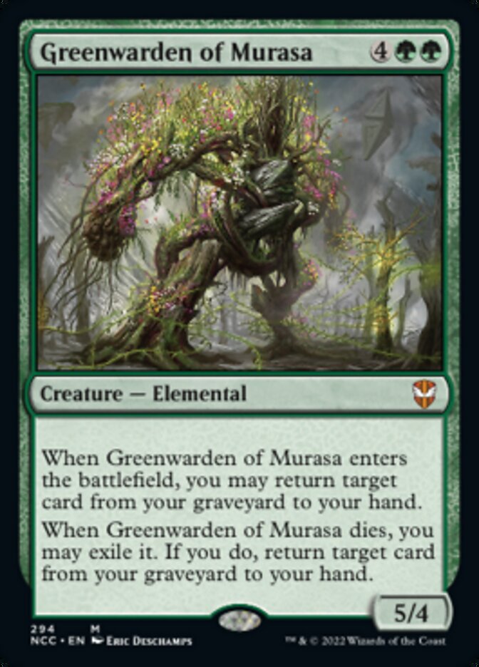 Greenwarden of Murasa [Streets of New Capenna Commander] | Mega City Incorporated