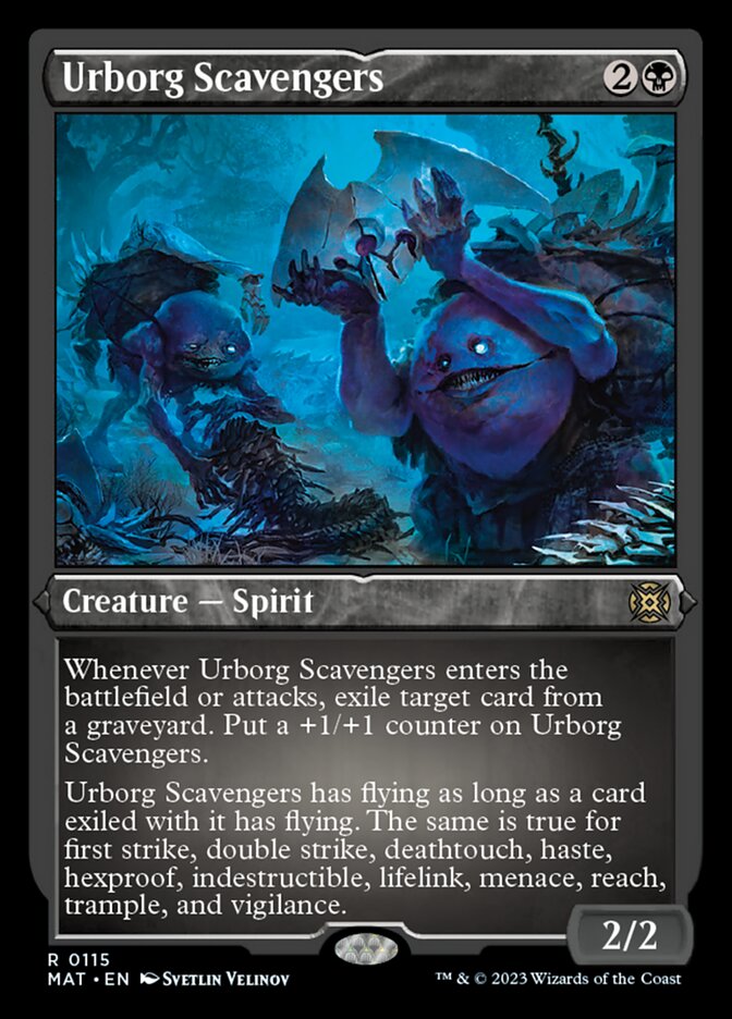 Urborg Scavengers (Foil Etched) [March of the Machine: The Aftermath] | Mega City Incorporated