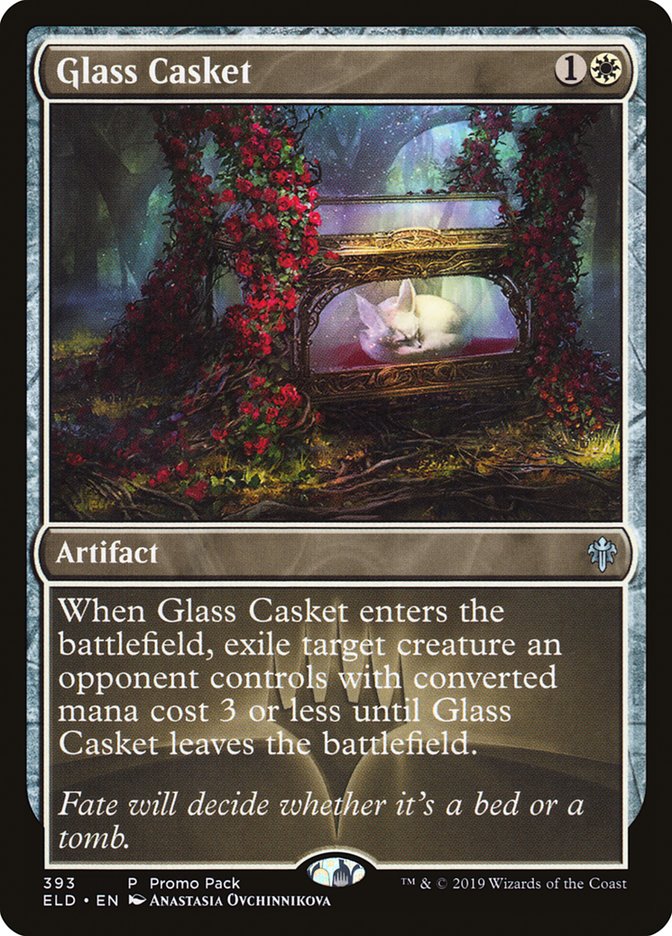 Glass Casket (Promo Pack) [Throne of Eldraine Promos] | Mega City Incorporated