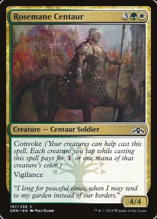 Rosemane Centaur [Guilds of Ravnica] | Mega City Incorporated