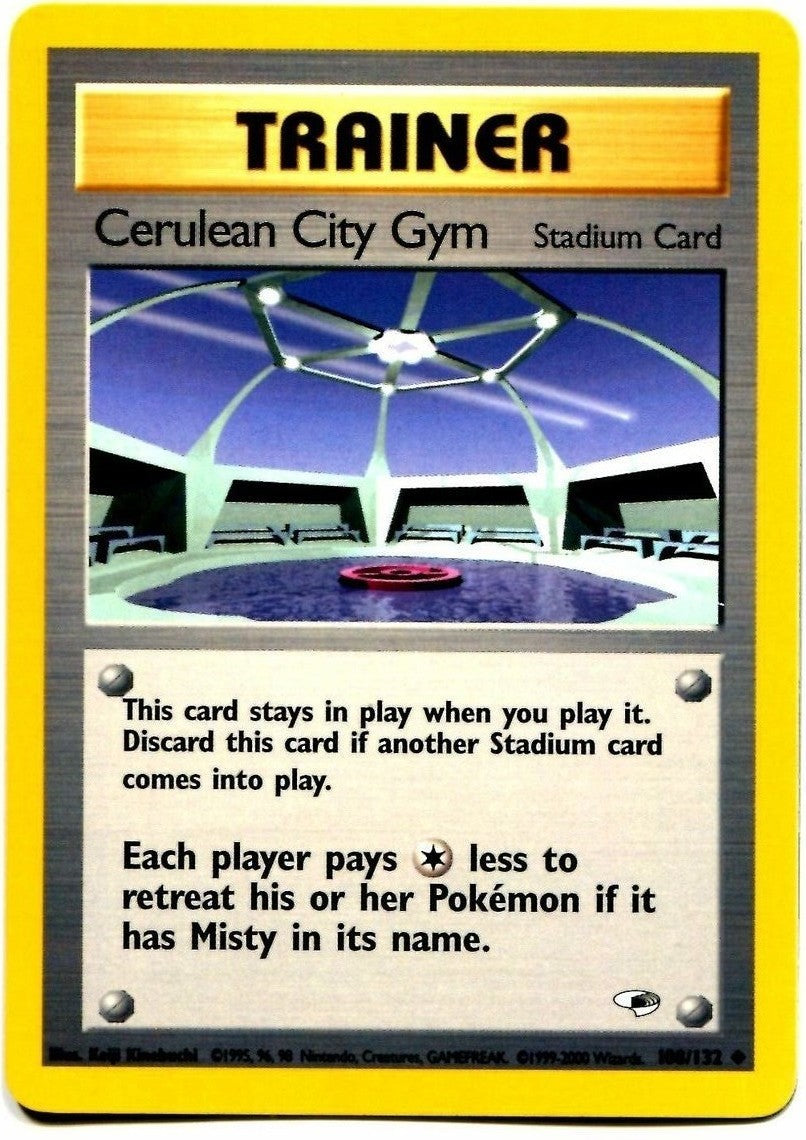 Cerulean City Gym (108/132) [Gym Heroes Unlimited] | Mega City Incorporated