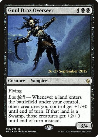 Guul Draz Overseer [Battle for Zendikar Promos] | Mega City Incorporated