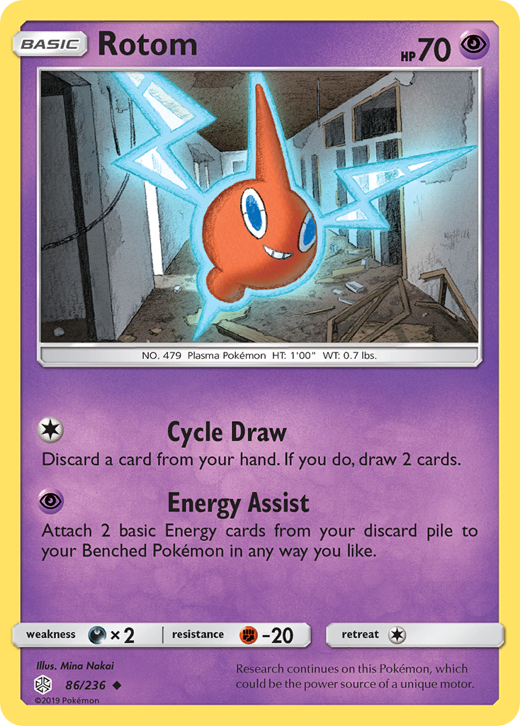 Rotom (86/236) [Sun & Moon: Cosmic Eclipse] | Mega City Incorporated