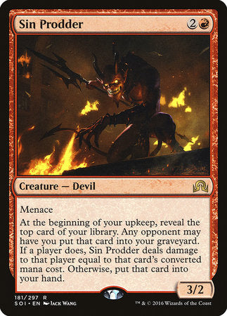 Sin Prodder [Shadows over Innistrad] | Mega City Incorporated