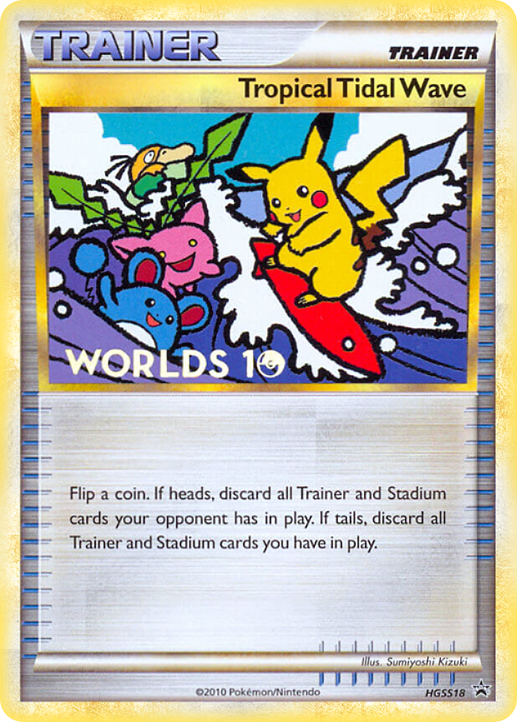 Tropical Tidal Wave (HGSS18) [HeartGold & SoulSilver: Black Star Promos] | Mega City Incorporated