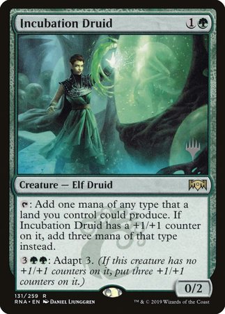 Incubation Druid [Ravnica Allegiance Promos] | Mega City Incorporated