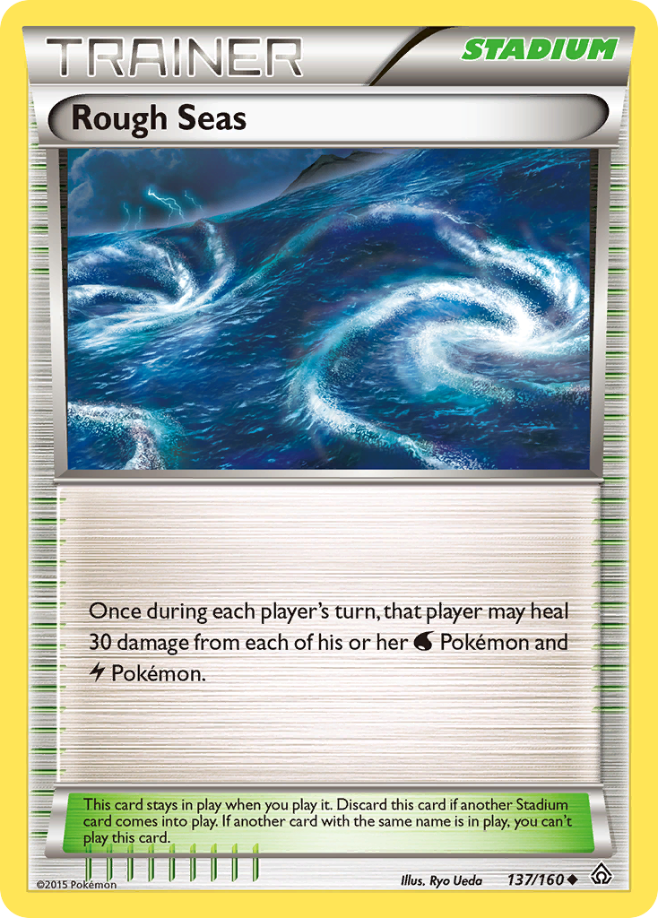 Rough Seas (137/160) [XY: Primal Clash] | Mega City Incorporated