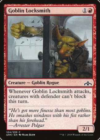 Goblin Locksmith [Guilds of Ravnica] | Mega City Incorporated