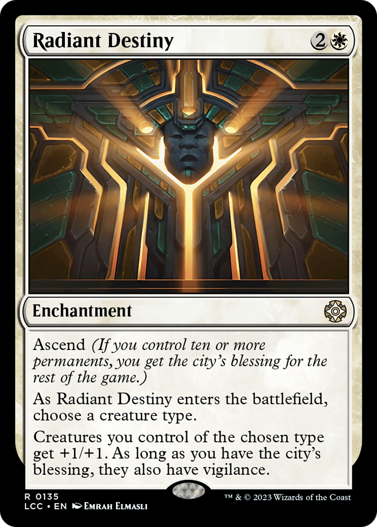 Radiant Destiny [The Lost Caverns of Ixalan Commander] | Mega City Incorporated