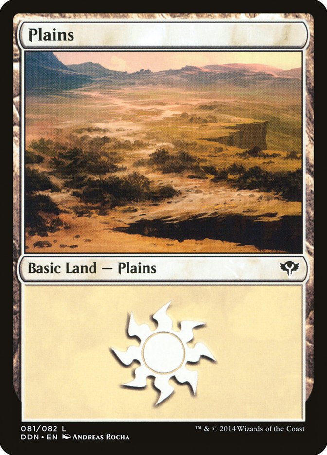 Plains (81) [Duel Decks: Speed vs. Cunning] | Mega City Incorporated