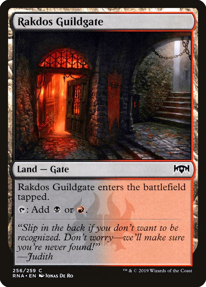 Rakdos Guildgate (256/259) [Ravnica Allegiance] | Mega City Incorporated