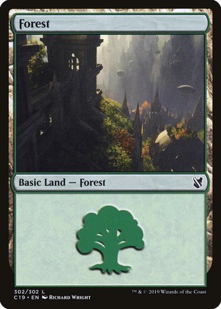 Forest (302) [Commander 2019] | Mega City Incorporated