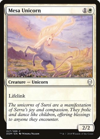 Mesa Unicorn [Dominaria] | Mega City Incorporated