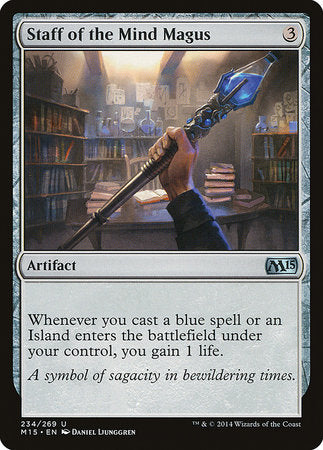 Staff of the Mind Magus [Magic 2015] | Mega City Incorporated