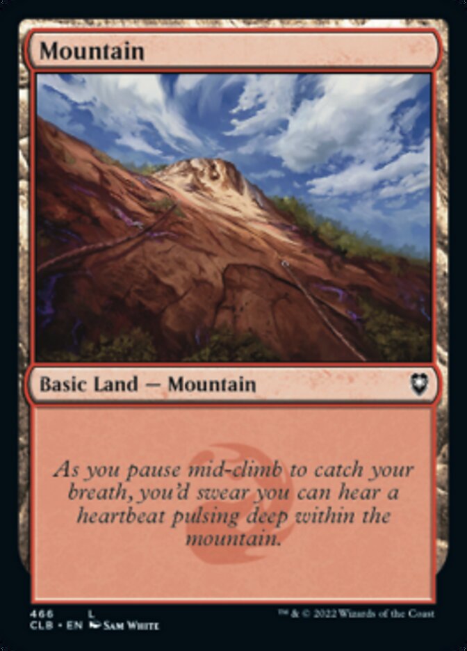 Mountain (466) [Commander Legends: Battle for Baldur's Gate] | Mega City Incorporated