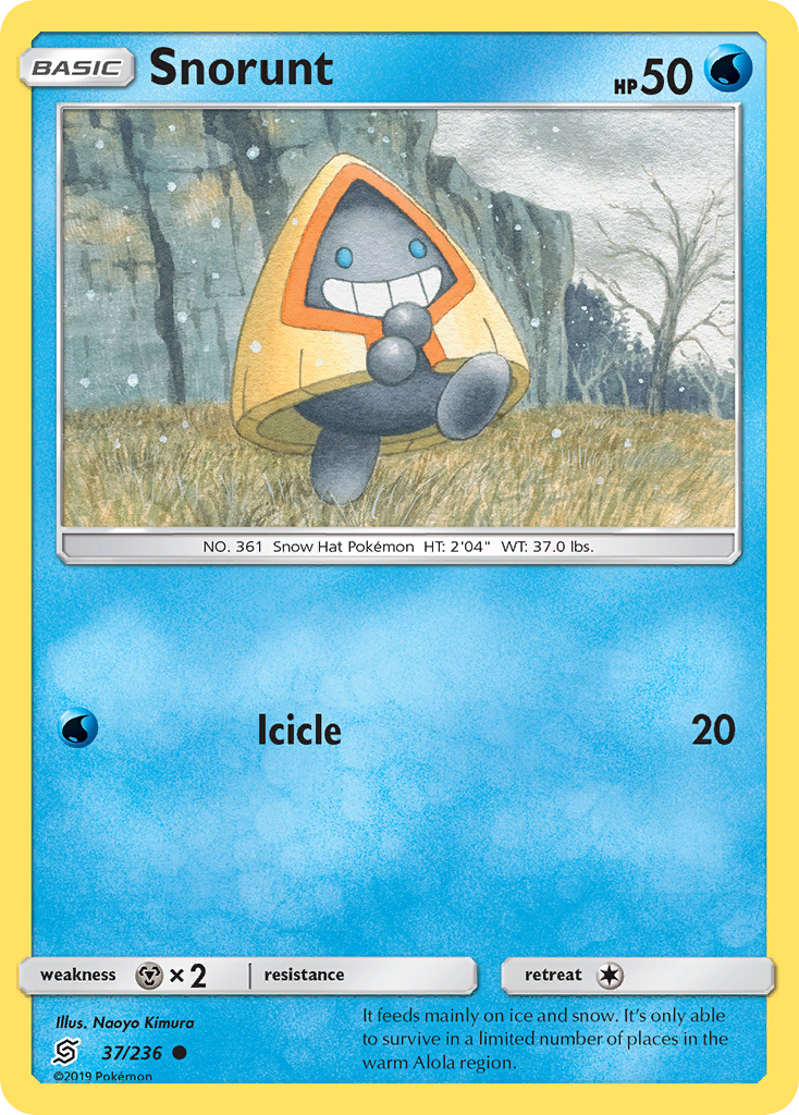 Snorunt (37/236) [Sun & Moon: Unified Minds] | Mega City Incorporated