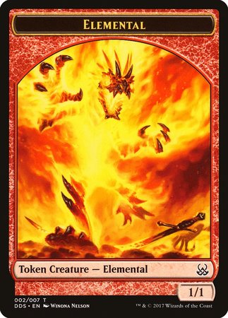 Elemental Token [Duel Decks: Mind vs. Might Tokens] | Mega City Incorporated