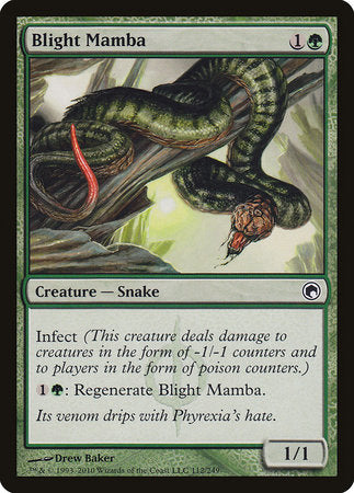 Blight Mamba [Scars of Mirrodin] | Mega City Incorporated