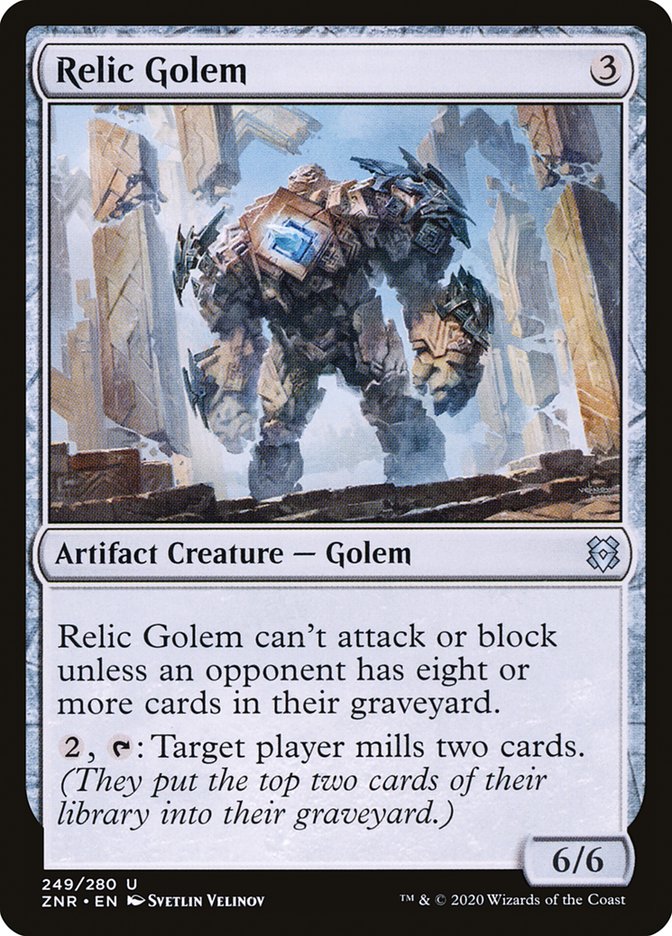 Relic Golem [Zendikar Rising] | Mega City Incorporated