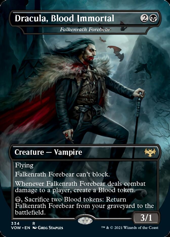 Falkenrath Forebear - Dracula, Blood Immortal [Innistrad: Crimson Vow] | Mega City Incorporated