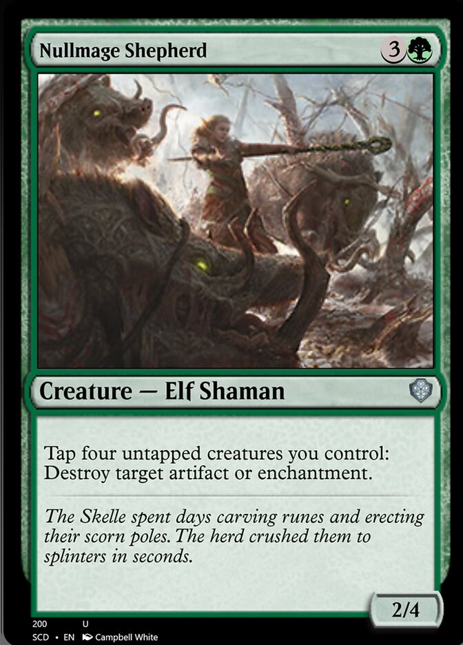 Nullmage Shepherd [Starter Commander Decks] | Mega City Incorporated