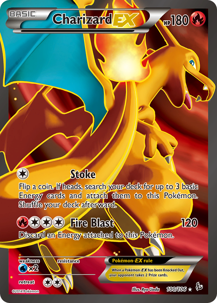 Charizard EX (100/106) [XY: Flashfire] | Mega City Incorporated