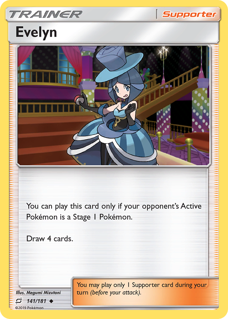 Evelyn (141/181) [Sun & Moon: Team Up] | Mega City Incorporated