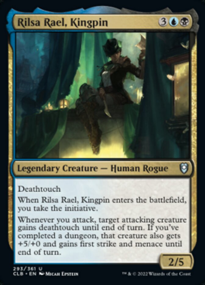 Rilsa Rael, Kingpin [Commander Legends: Battle for Baldur's Gate] | Mega City Incorporated