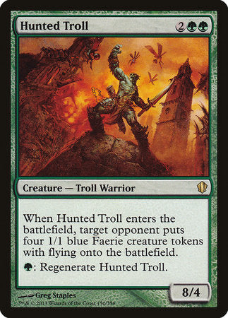 Hunted Troll [Commander 2013] | Mega City Incorporated